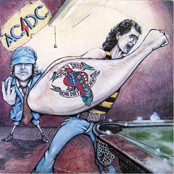 AC/DC - Dirty Deeds Done Dirt Cheap Vinyl LP (Used)