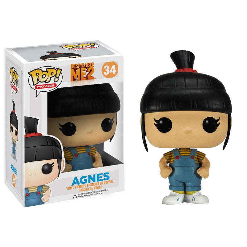 Despicable Me 2 - Agnes Collectable Pop! Vinyl #34 (Used)