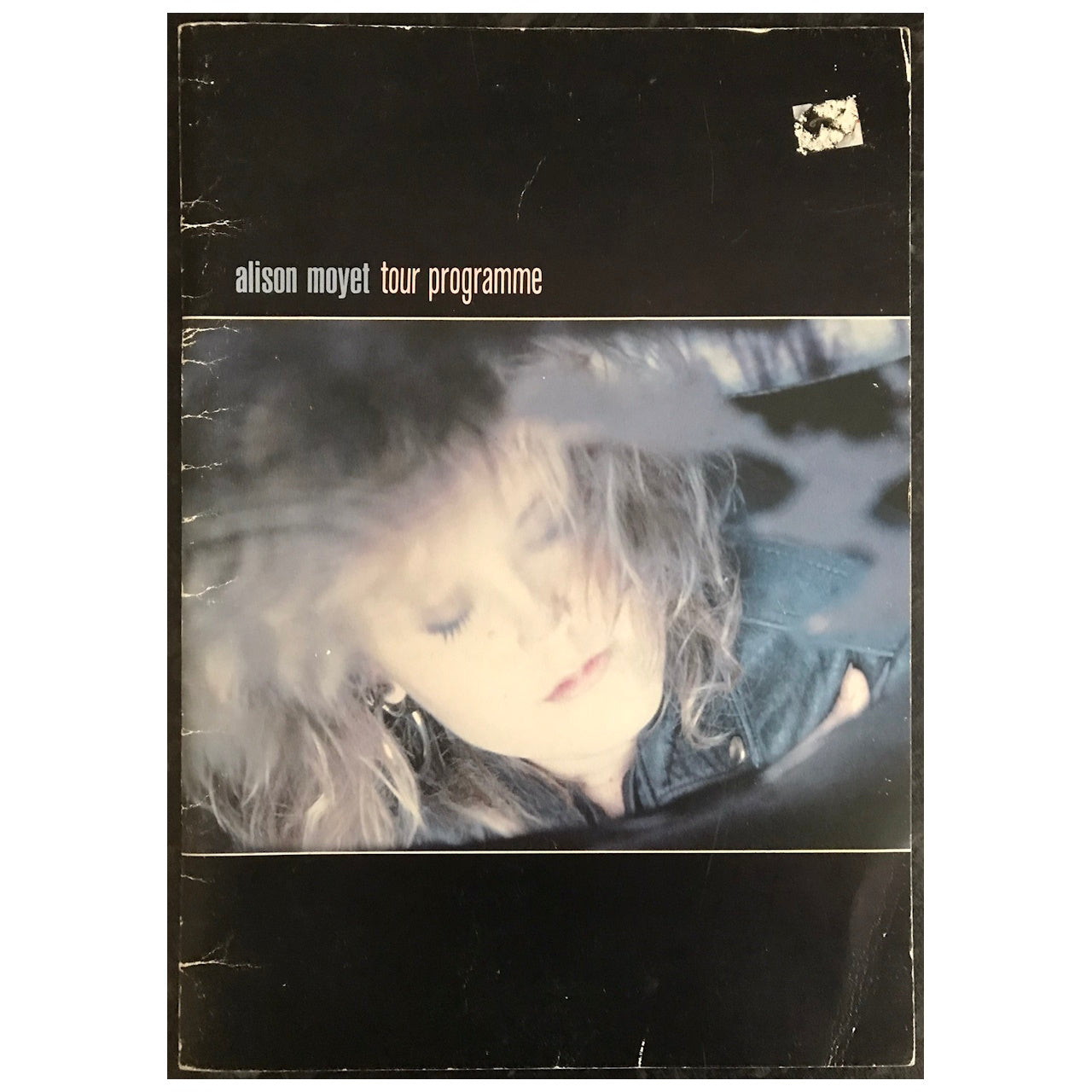 Alison Moyet - 1987 UK Original Concert Tour Program