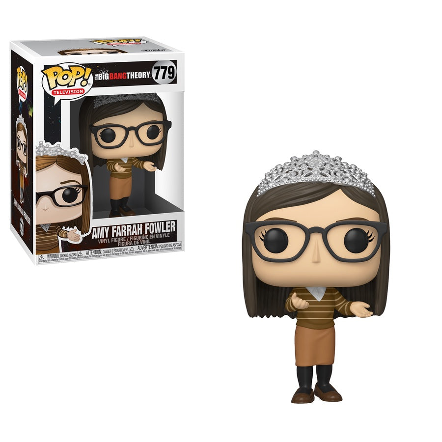 Big Bang Theory - Amy Farrah Fowler (Tiara) Collectable Pop! Vinyl #779