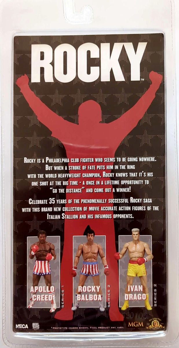 Rocky - Apollo Creed NECA Reel Toys 7" Collectable Action Figure