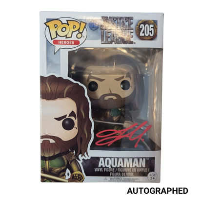 DC Universe - Aquaman Autographed Collectable Pop! Vinyl #205