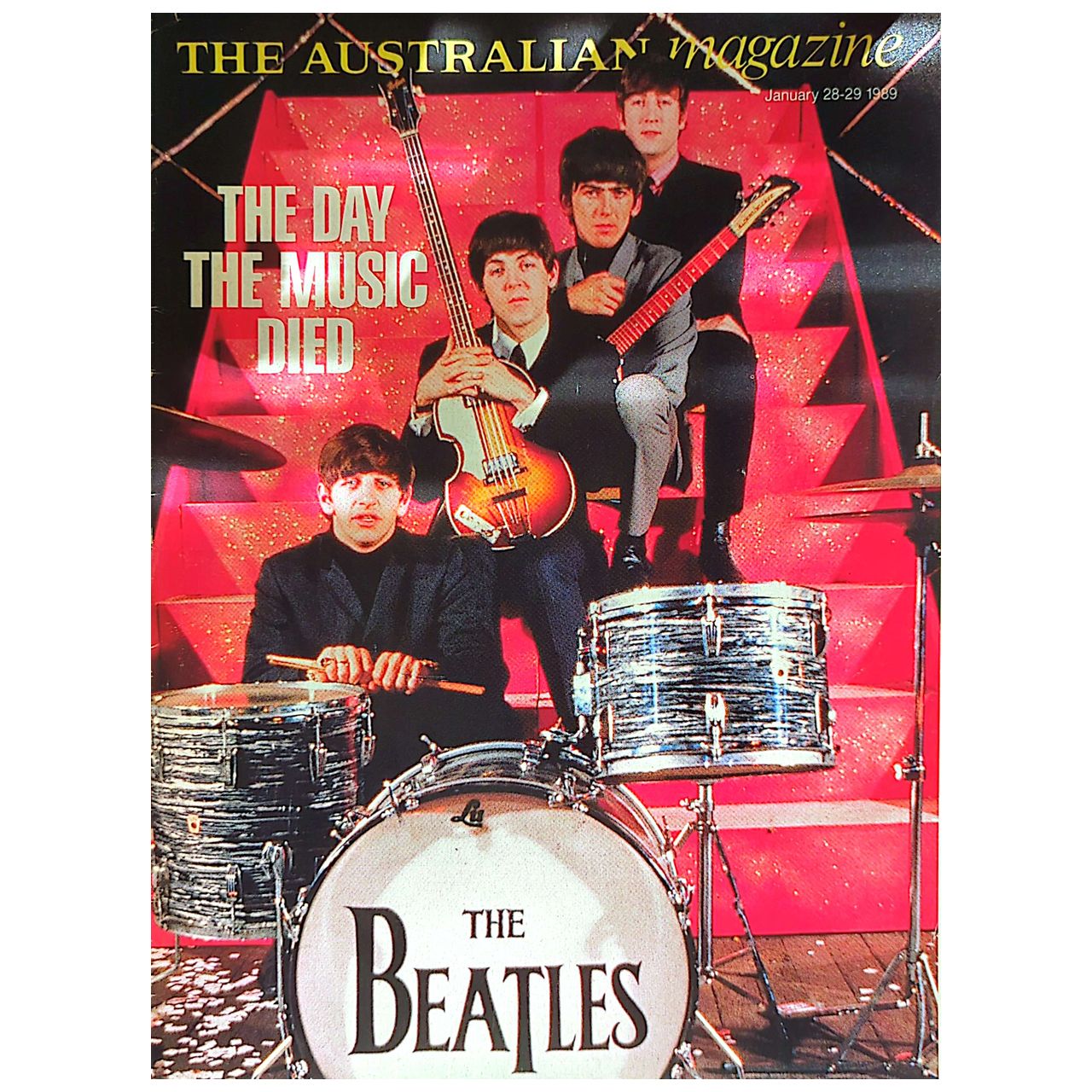 Australian - Beatles Day The Music Died Magazine Jan 28-29 1989
