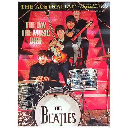 Australian - Beatles Day The Music Died Magazine Jan 28-29 1989