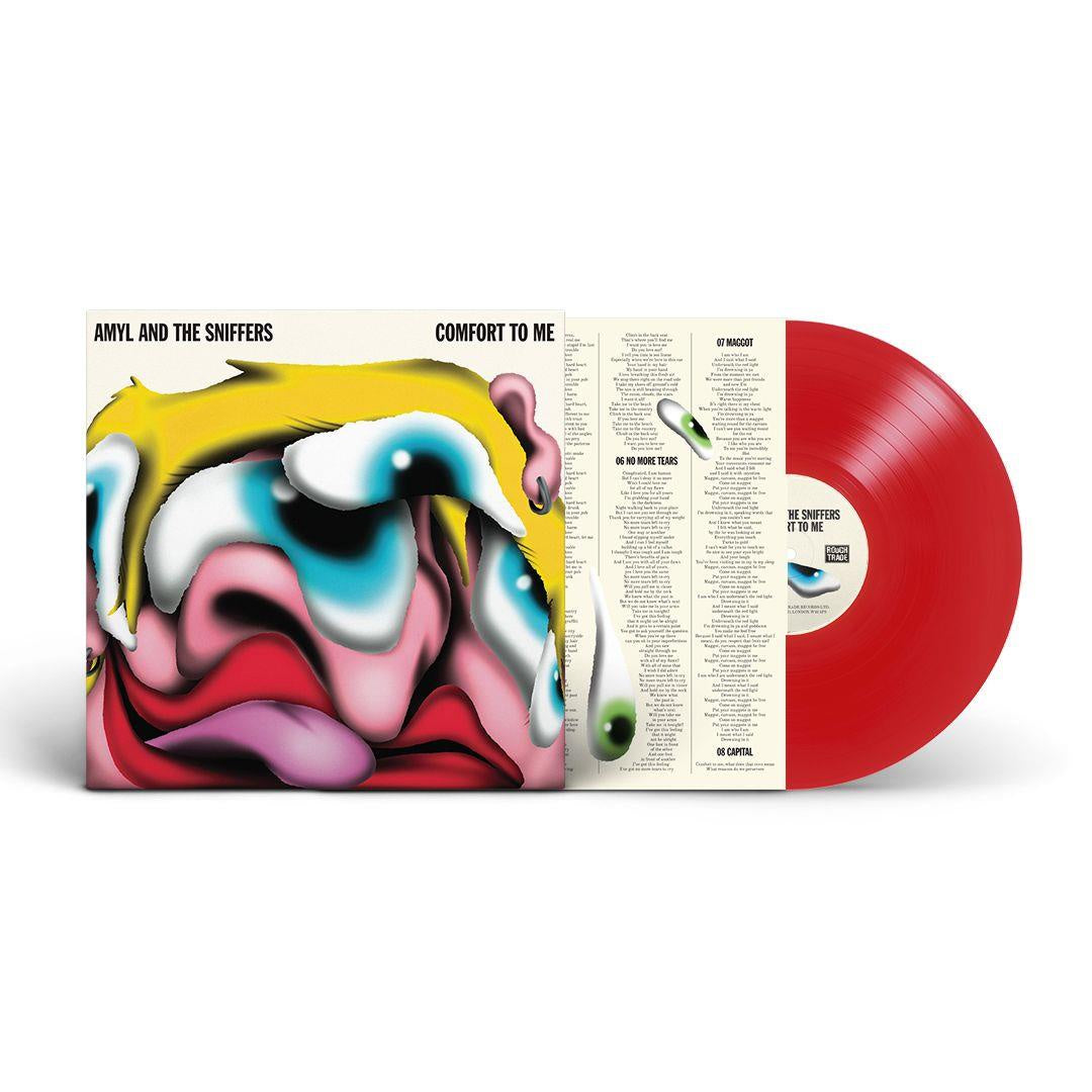 Amyl And The Sniffers - Comfort To Me Red Coloured Vinyl LP