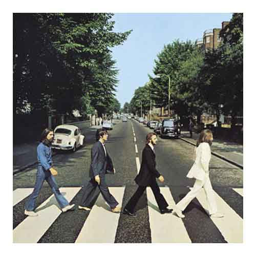 Beatles - Abbey Road Greeting Card