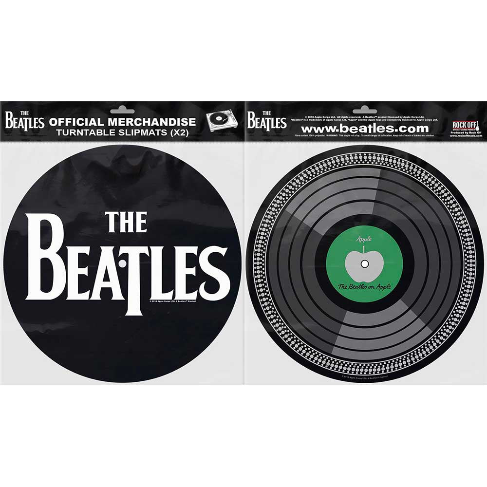 Beatles - Logo & Apple Label Slipmat Pack