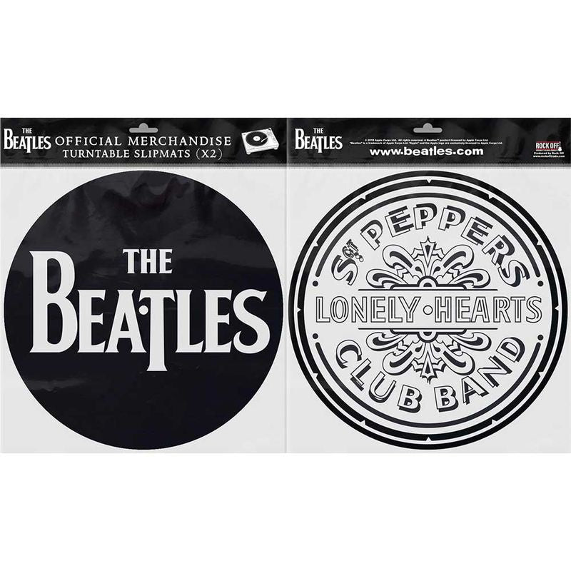 Beatles - Logo & Sgt Pepper Drum Slipmat Pack