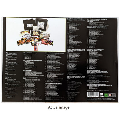 Metallica - And Justice For All Deluxe Numbered Edition 6 LPs,  11 CDs, 4 DVD + Book (Used)
