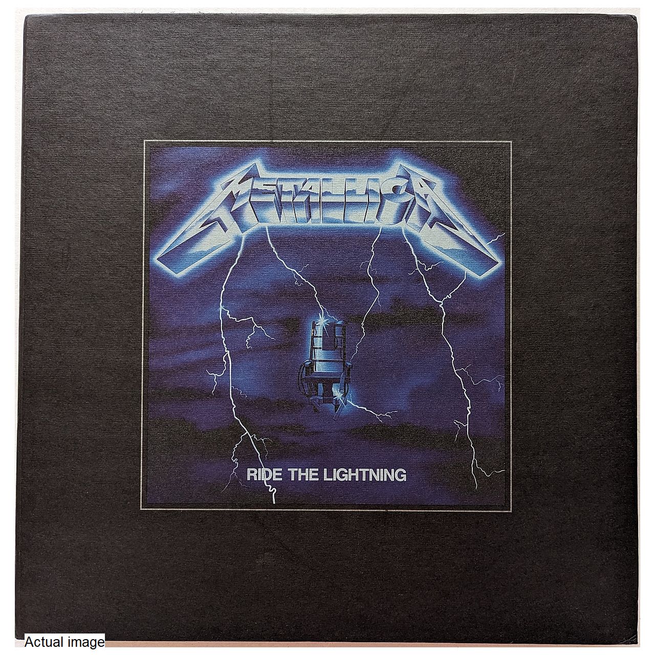 Metallica - Ride The Lightning Numbered Limited Edition 4LP 6CDs DVD Boxset (Used)