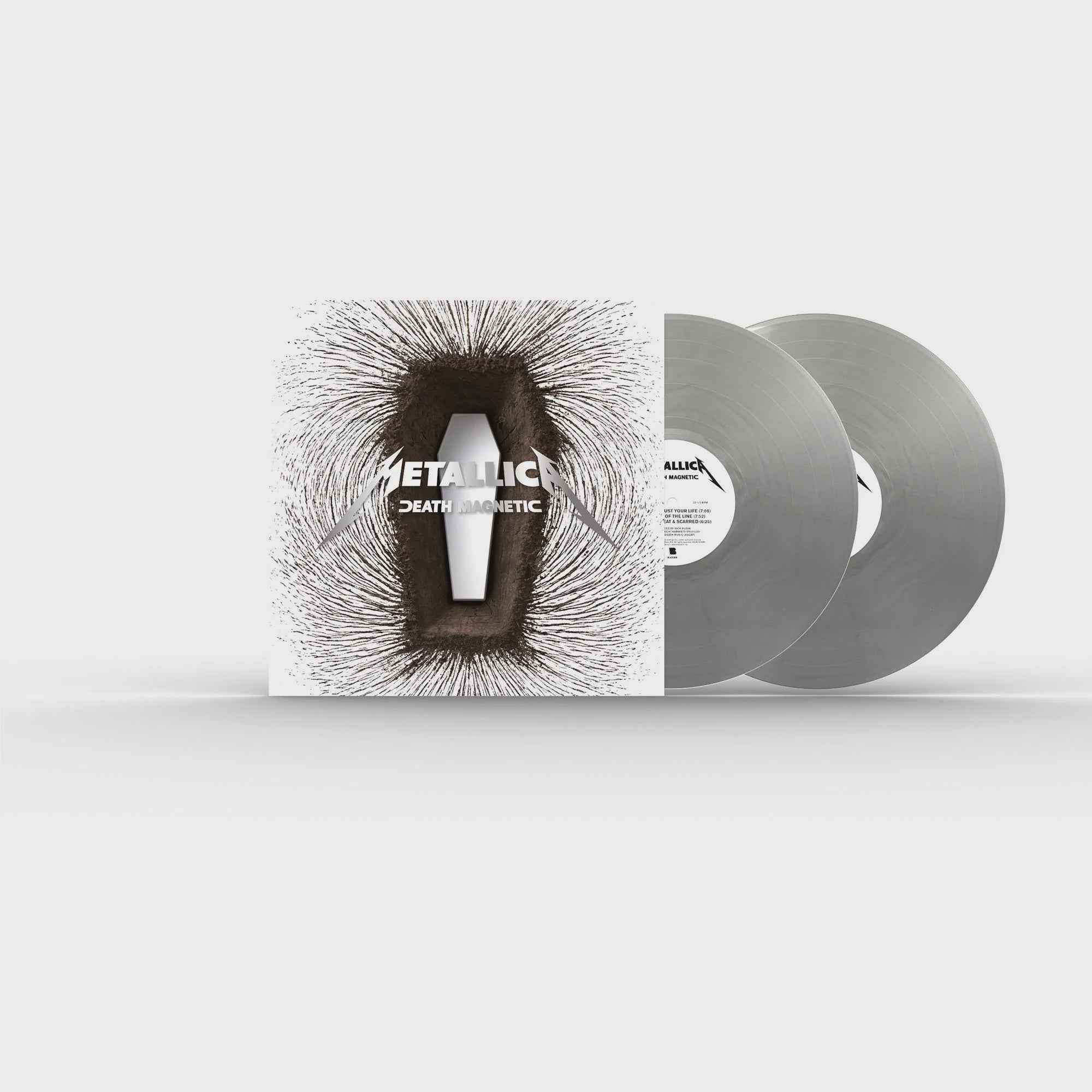 Metallica - Death Magnetic Limited Edition Magnetic Silver Coloured Vinyl 2LP