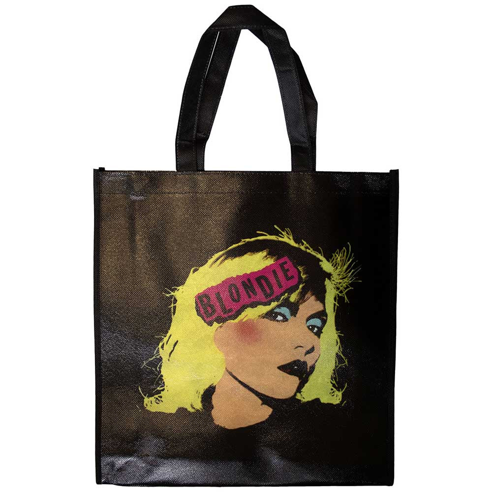 Blondie - Face & Logo Eco Shopper Bag