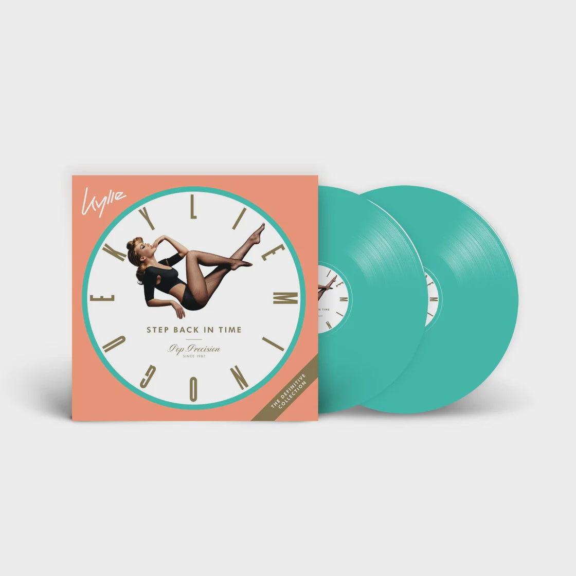 Kylie Minogue - Step Back In Time Definitive Collection Mint Green Coloured Vinyl 2LP