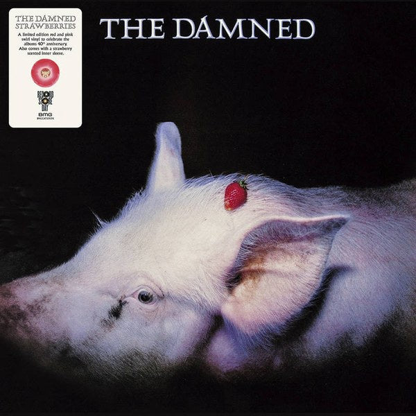 Damned - Strawberries RSD2022 Strawberry Scented Pink/Red Swirl Coloured Vinyl LP