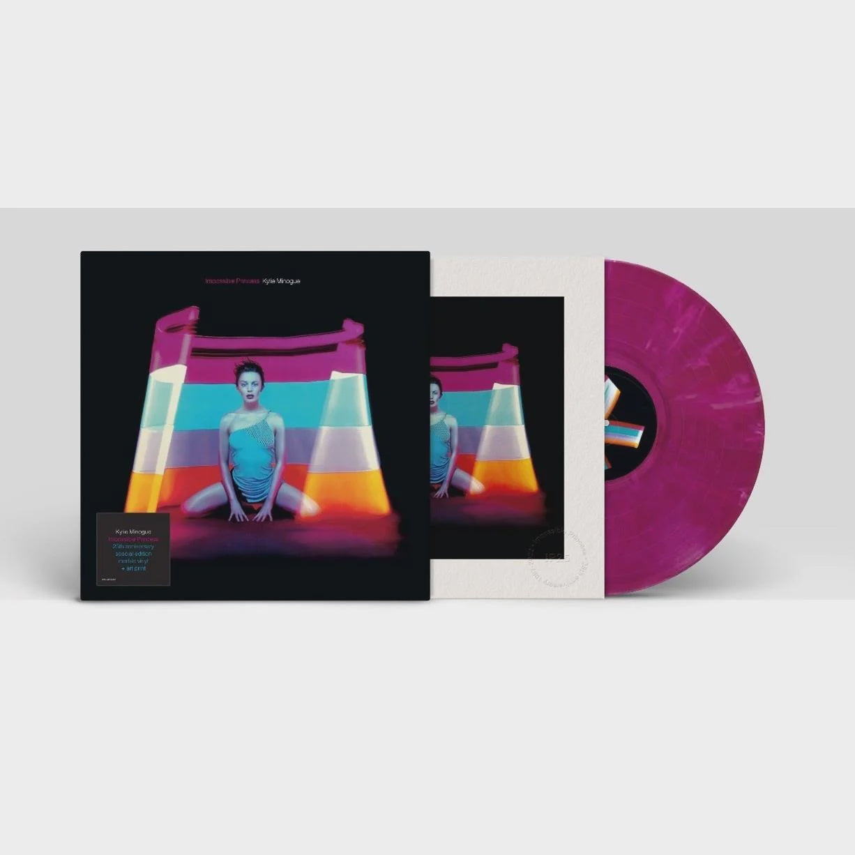 Kylie Minogue - Impossible Princess 25th Anniversary Marbled Coloured Vinyl LP