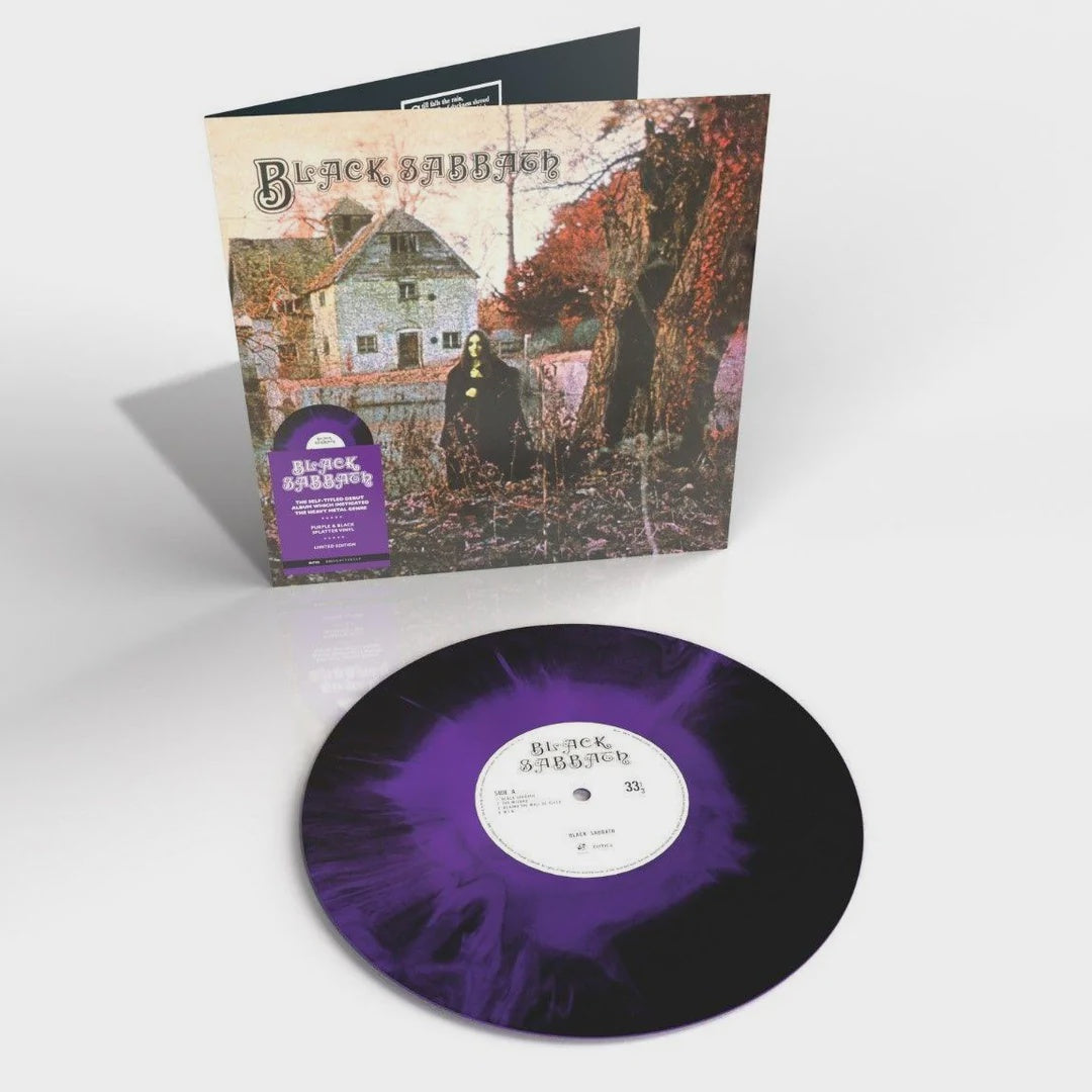 Black Sabbath - Black Sabbath Purple Splatter Coloured Vinyl LP
