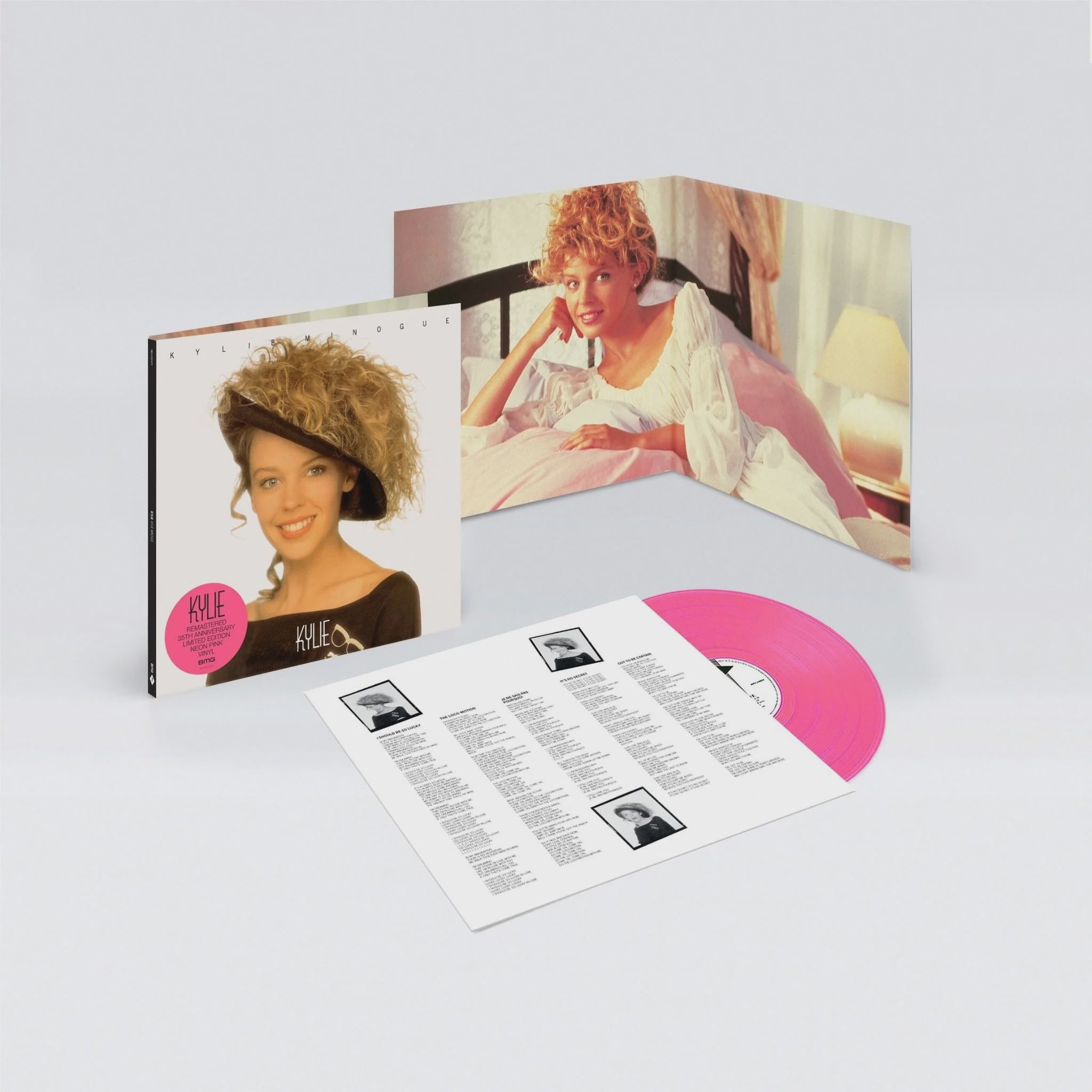 Kylie Minogue - Kylie Neon Pink Coloured Vinyl LP