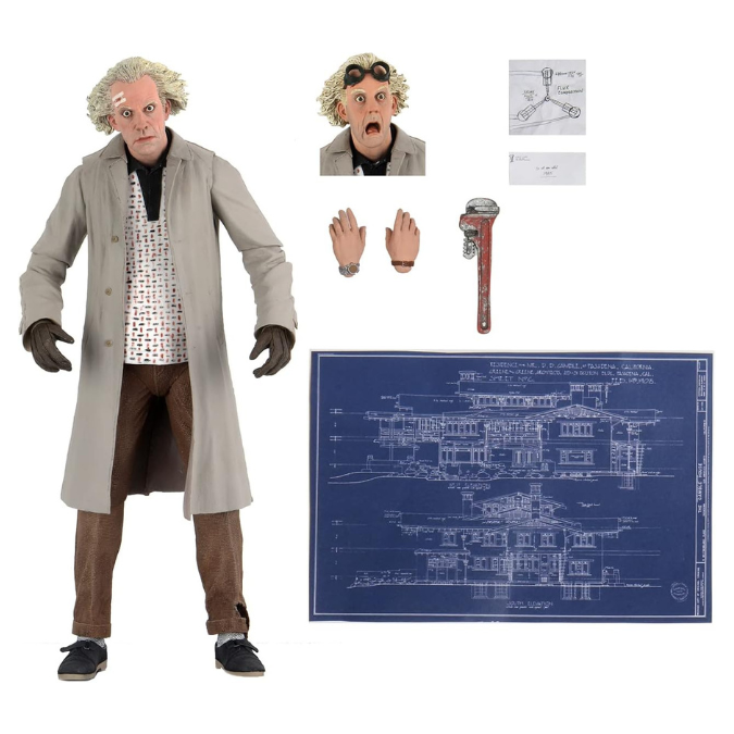 Back To the Future  - Doc Emmet Brown Ultimate 7 Inch Figure
