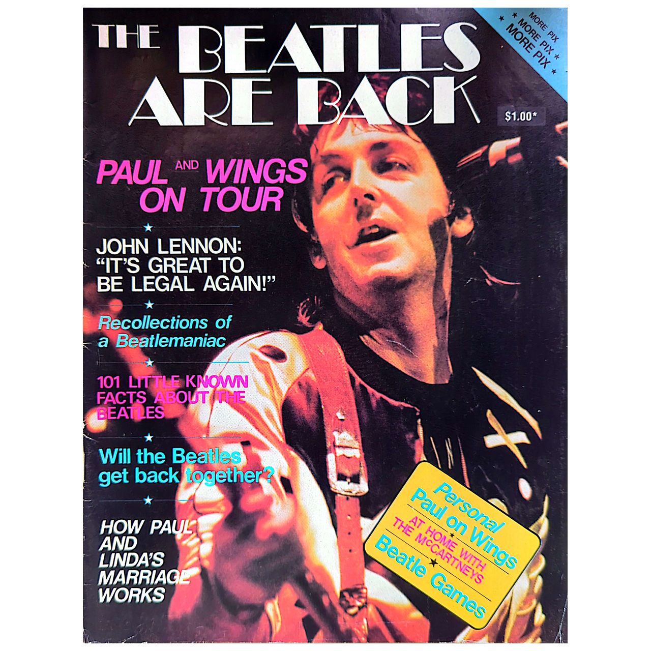 Beatles - 1970s Beatles Are Back Magazine