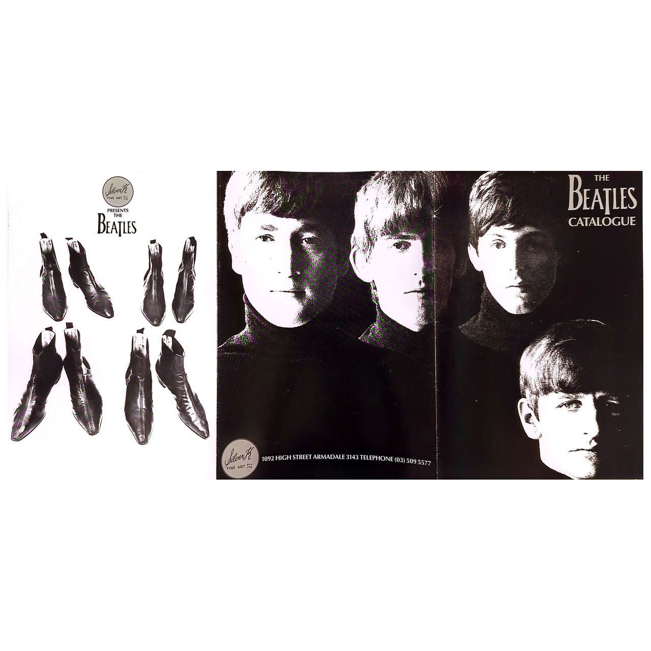 Dezo Hoffman & Robert Freeman - Beatles Catalog 1986 Silver K Fine Arts