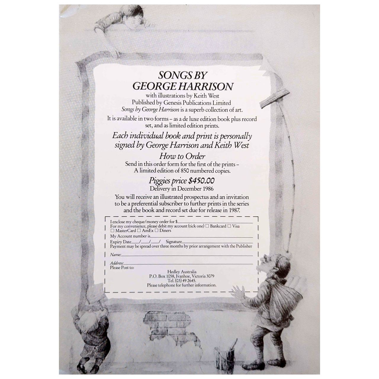 Dezo Hoffman & Robert Freeman - Beatles Catalog 1986 Silver K Fine Arts