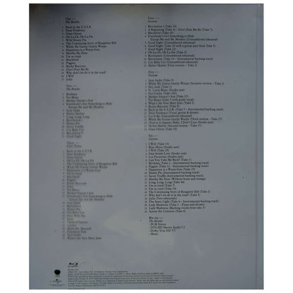 Beatles - Beatles White Album Anniversary Super Deluxe Ed 6CD Bluray + Book Set #0129707