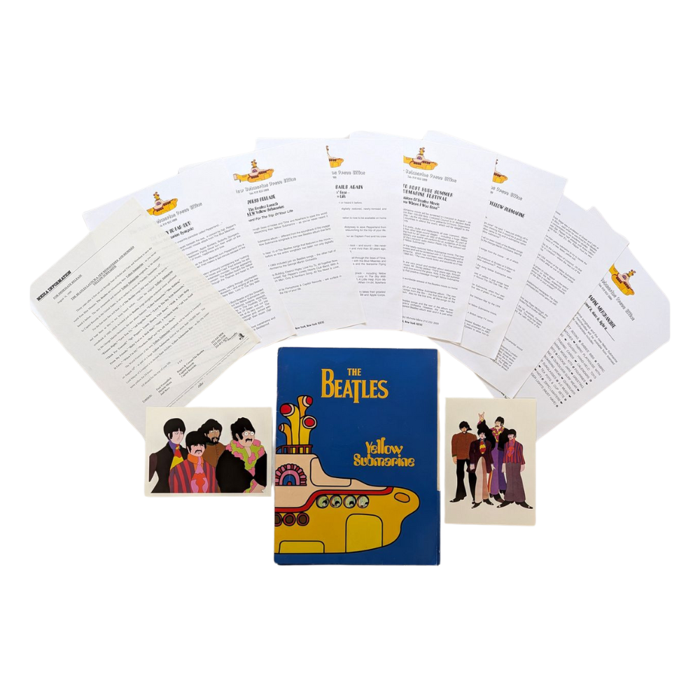 Beatles - 1999 Yellow Submarine US Promo Press Kit (No CD)
