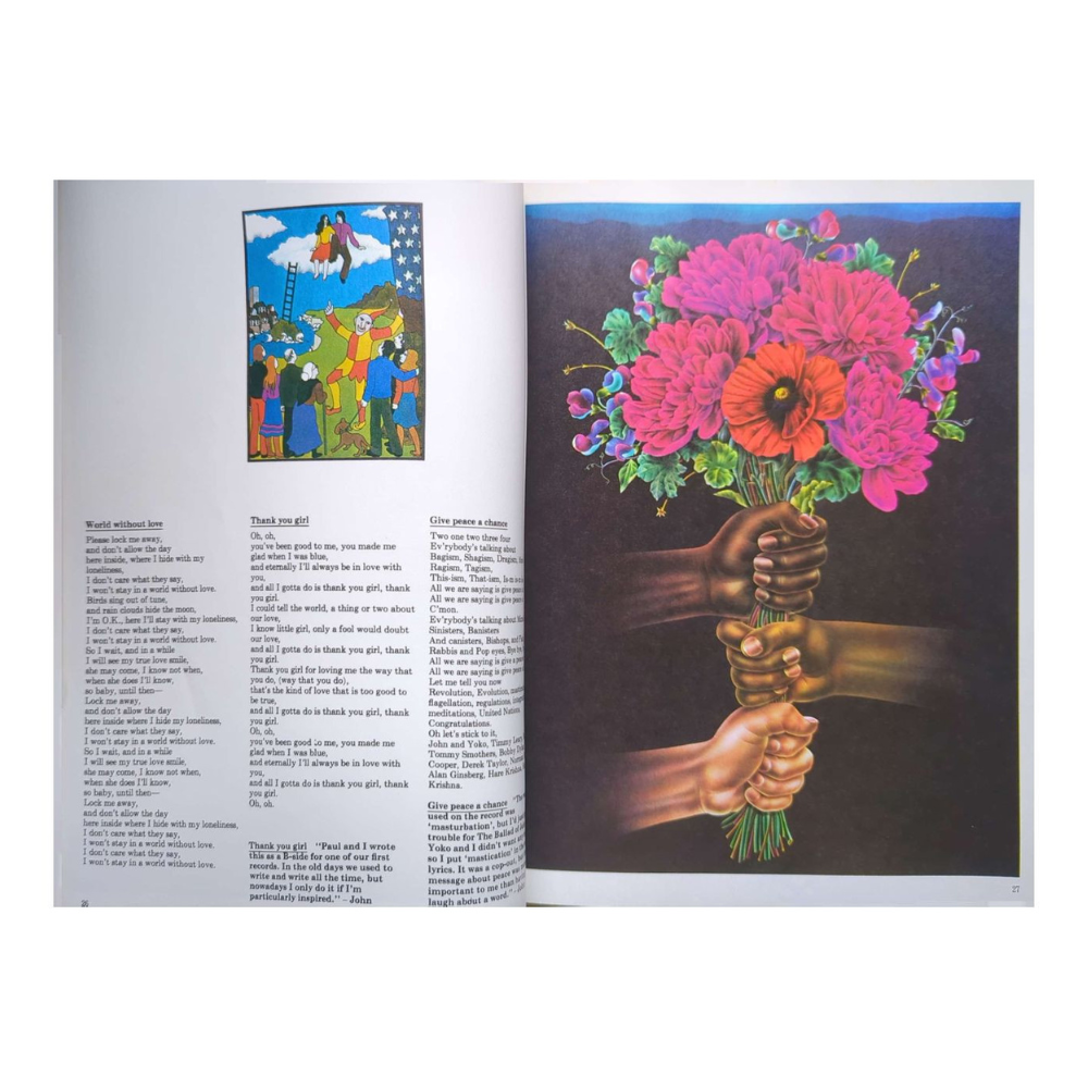 Alan Aldridge - The Beatles Illustrated Lyrics Vol 2 Book 1980