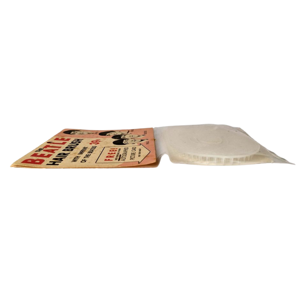 Beatles - Original 1960s White Belliston Genco Hair Brush Sealed