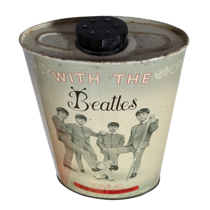 Beatles - 1960s With The Beatles Margo Of Mayfair Talc Talcum Powder Tin