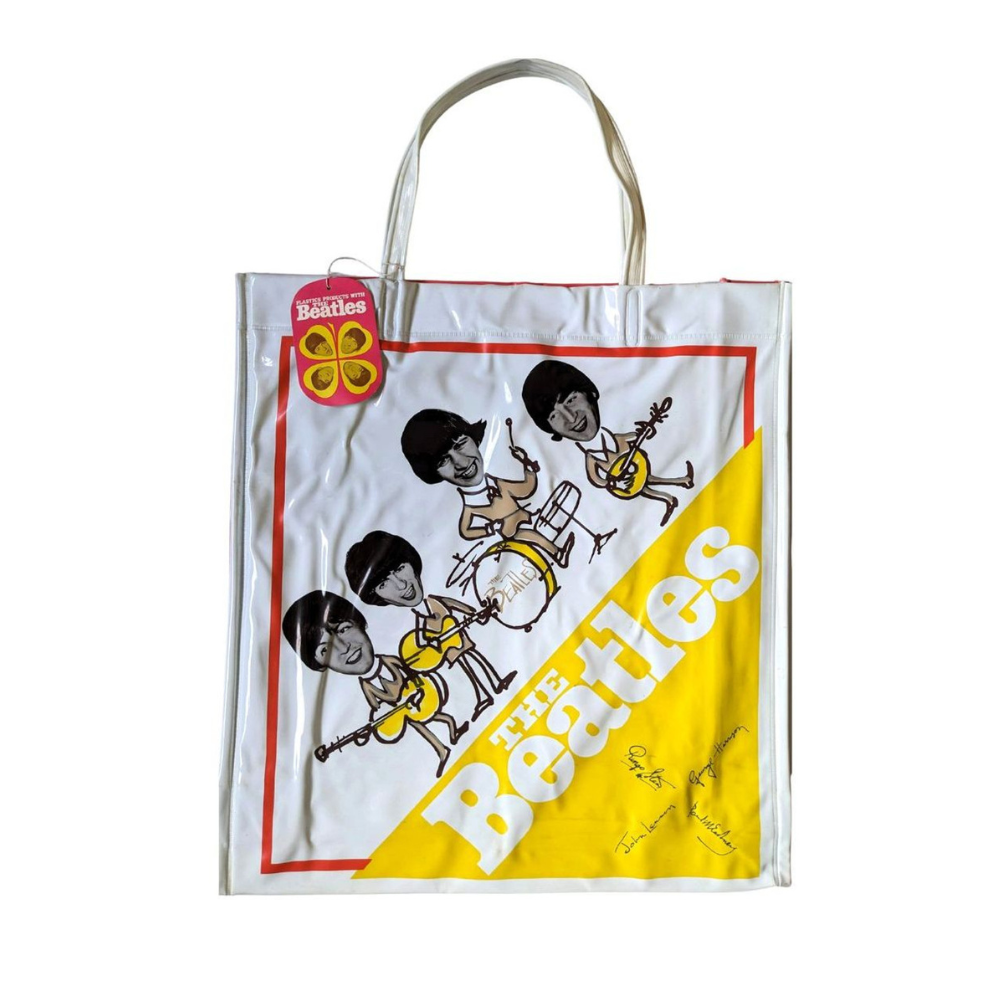 Beatles - Original 1960s Wako Japanese Plastic Shoulder Bag