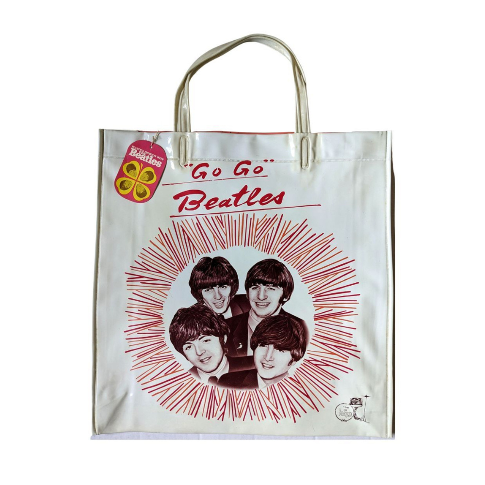 Beatles - Original 1960s Wako Go Go Beatles Japanese Plastic Shoulder Bag