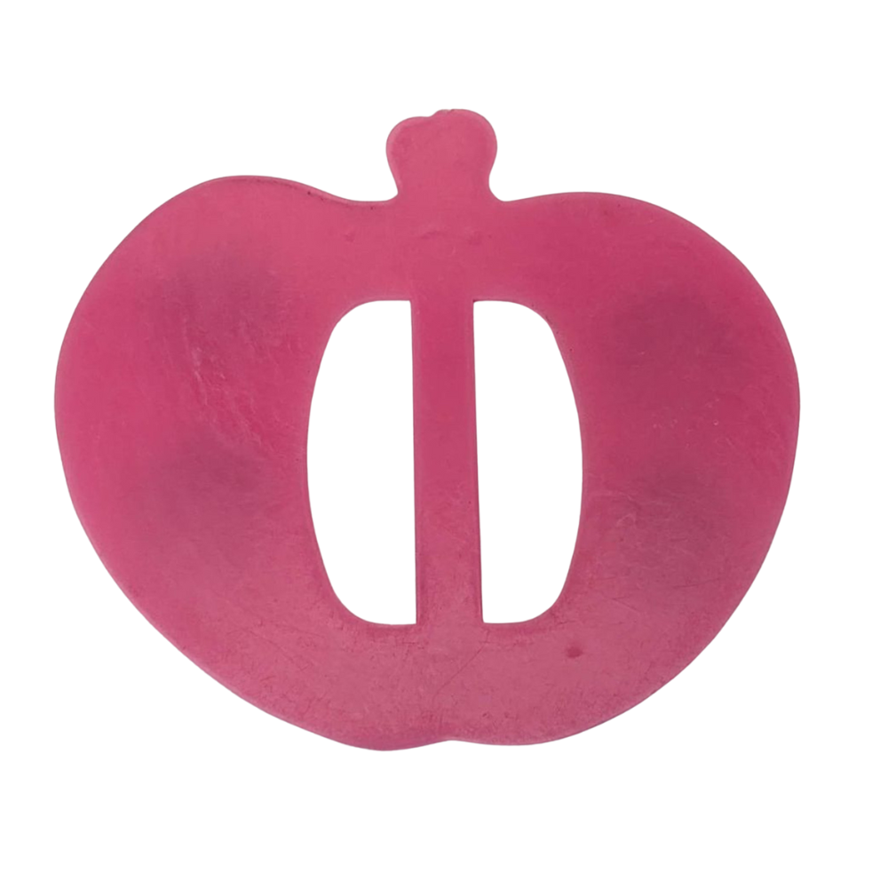 Beatles - Vintage 1960s Pink Plastic Belt Buckle