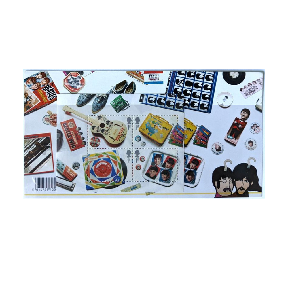 Beatles - 2007 Great Britain Royal Mail Mint Presentation Pack & Miniature Sheet 10 Stamps (Complete And Unused)