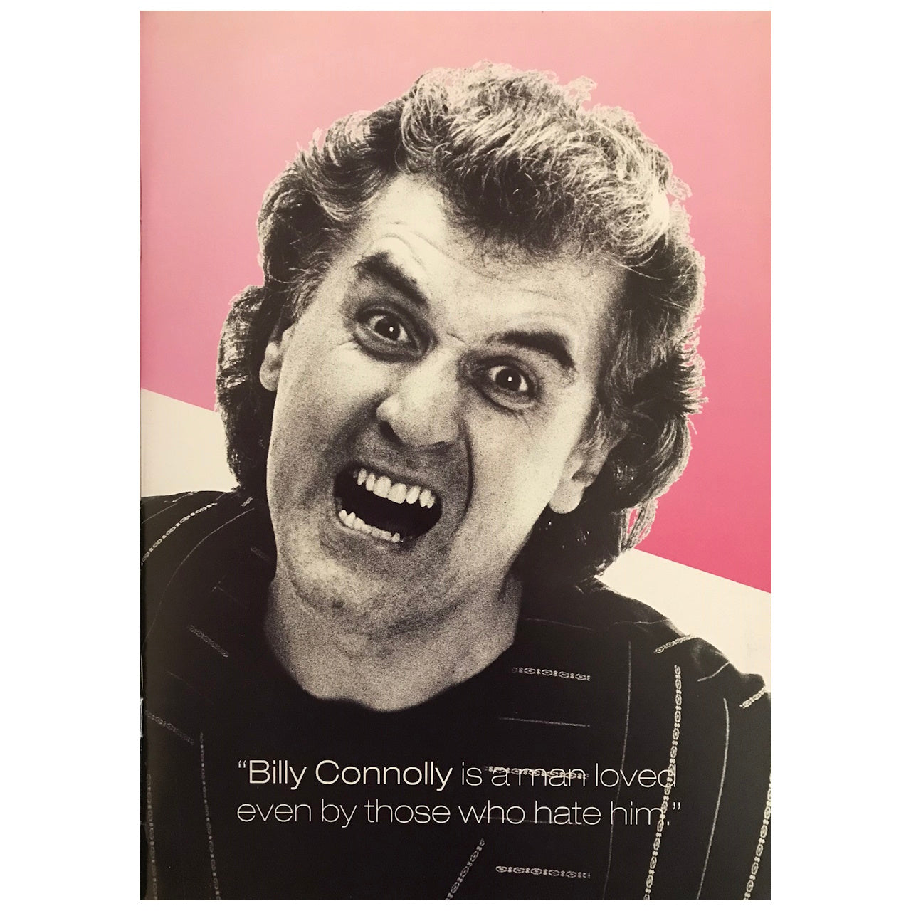 Billy Connolly - Live Circa 1992 Australia Original Concert Tour Program