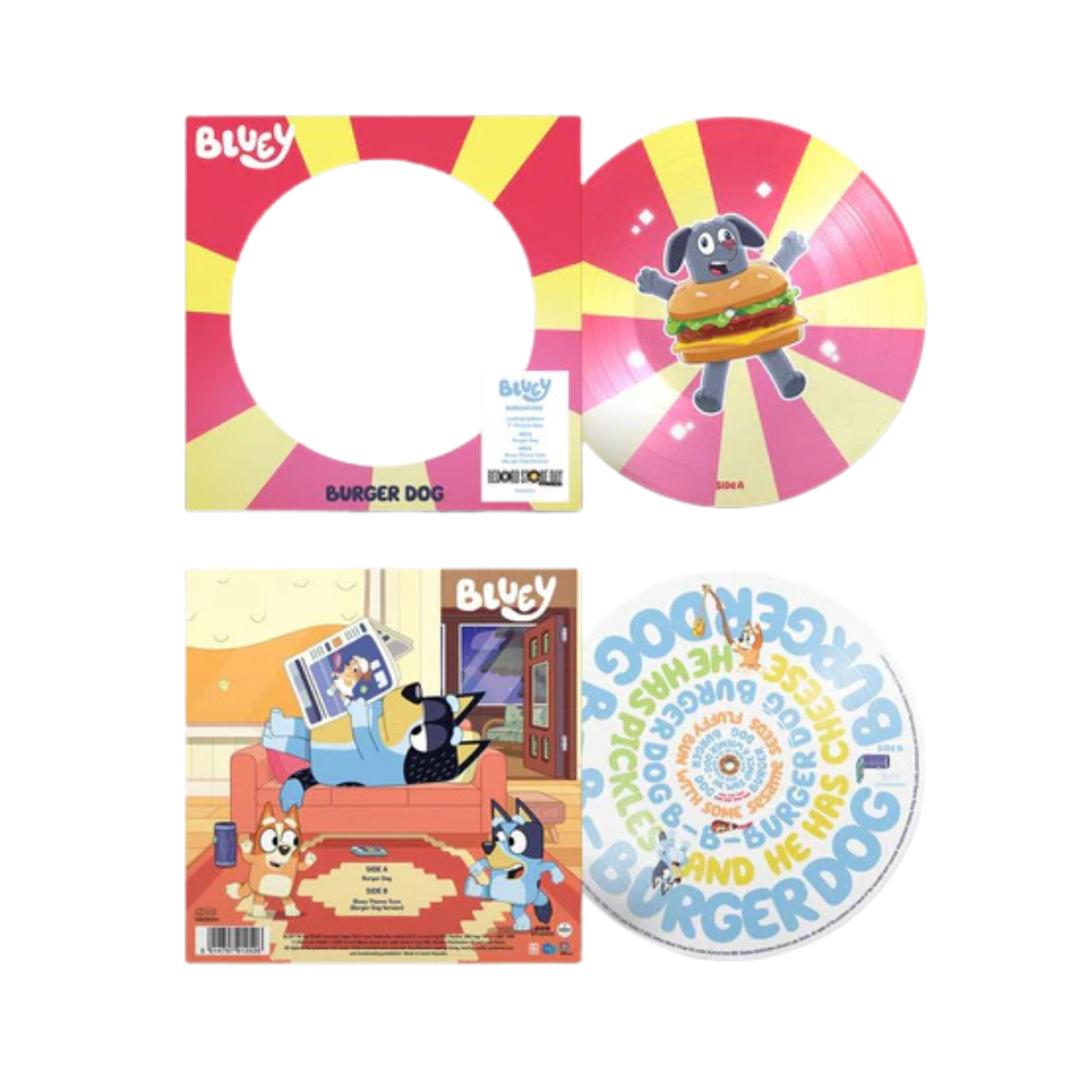 Bluey - Burger Dog RSD2025 Picture Disc 7" Vinyl Single