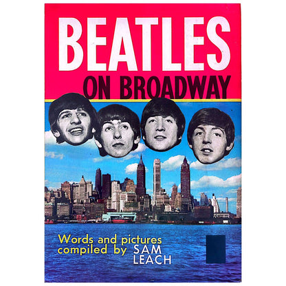 Sam Leach - Beatles On Broadway 1964 Book