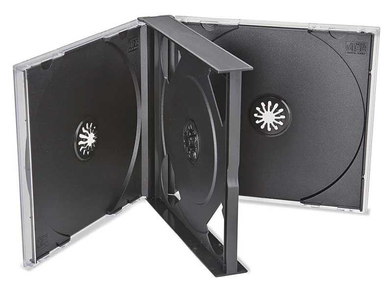 4CD Case with Tray