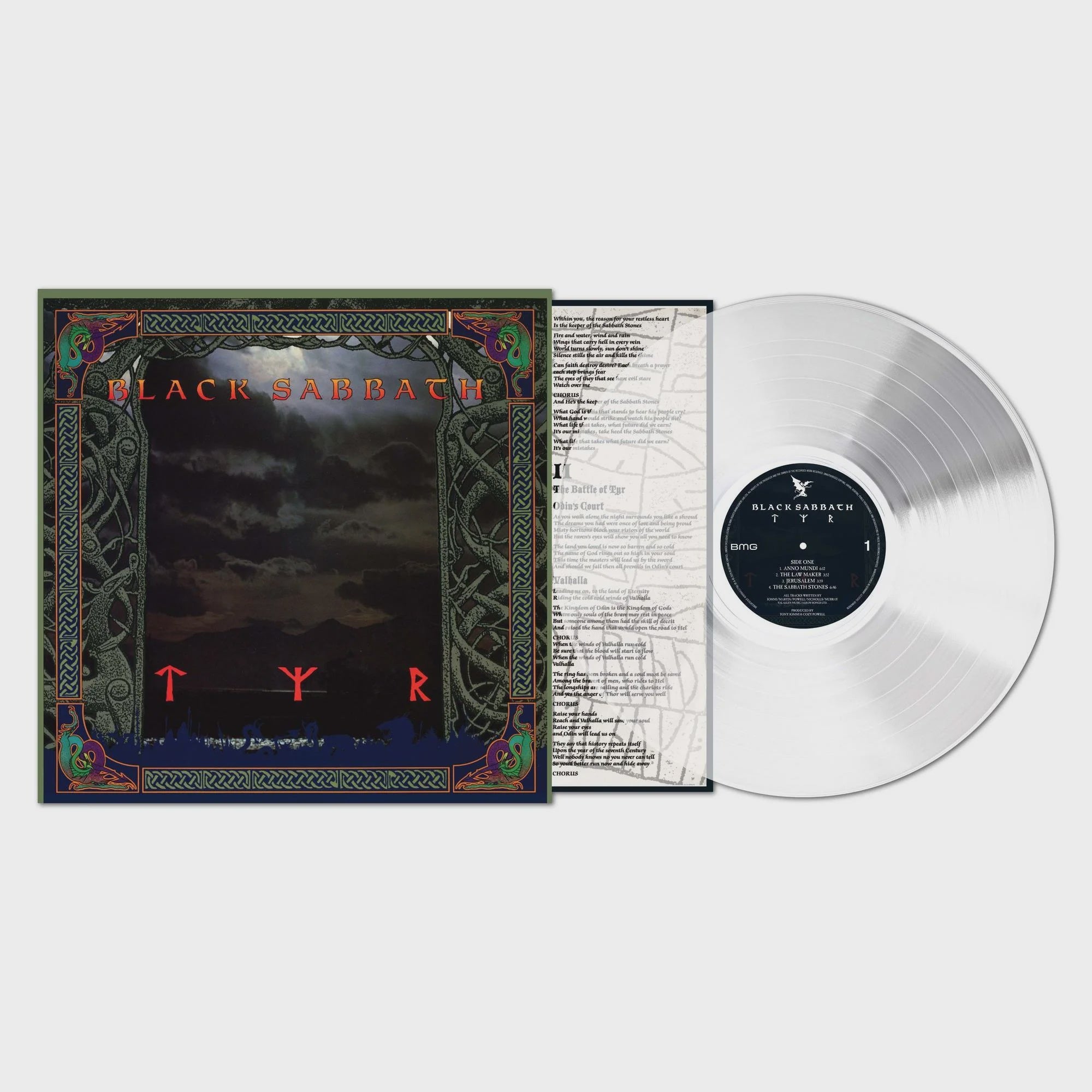 Black Sabbath - Tyr Ultra Clear Coloured Vinyl LP