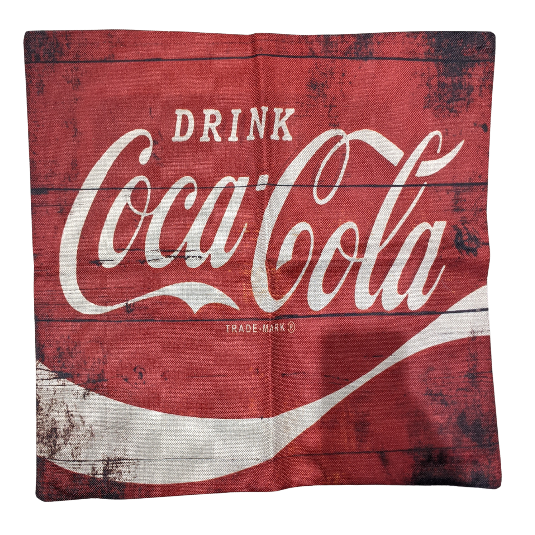 Coca Cola - Canvas Style 45x45cm Cushion