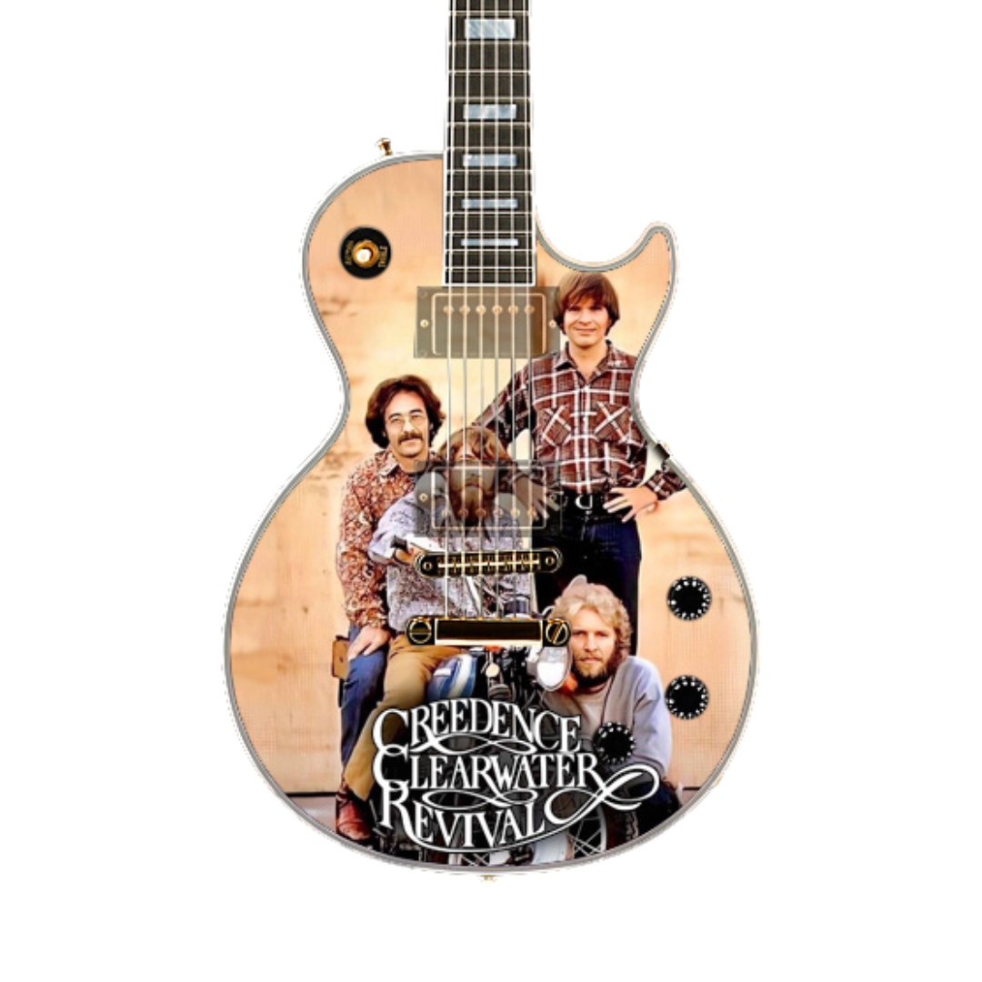 Creedence Clearwater Revival - Band Miniature Guitar