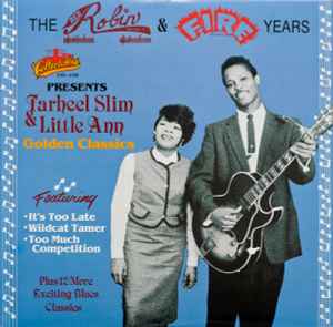 Tarheel Slim & Little Ann – The Red Robin & Fire Years Vinyl LP (Used)