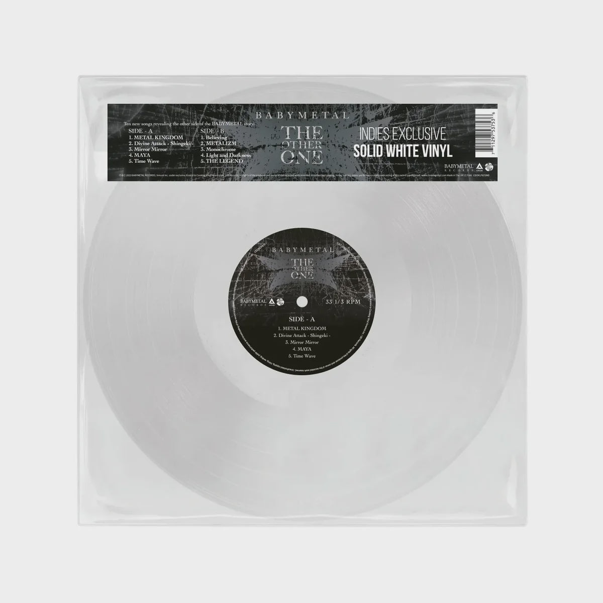 BABYMETAL - The Other One Indie Exclusive White Coloured Vinyl LP