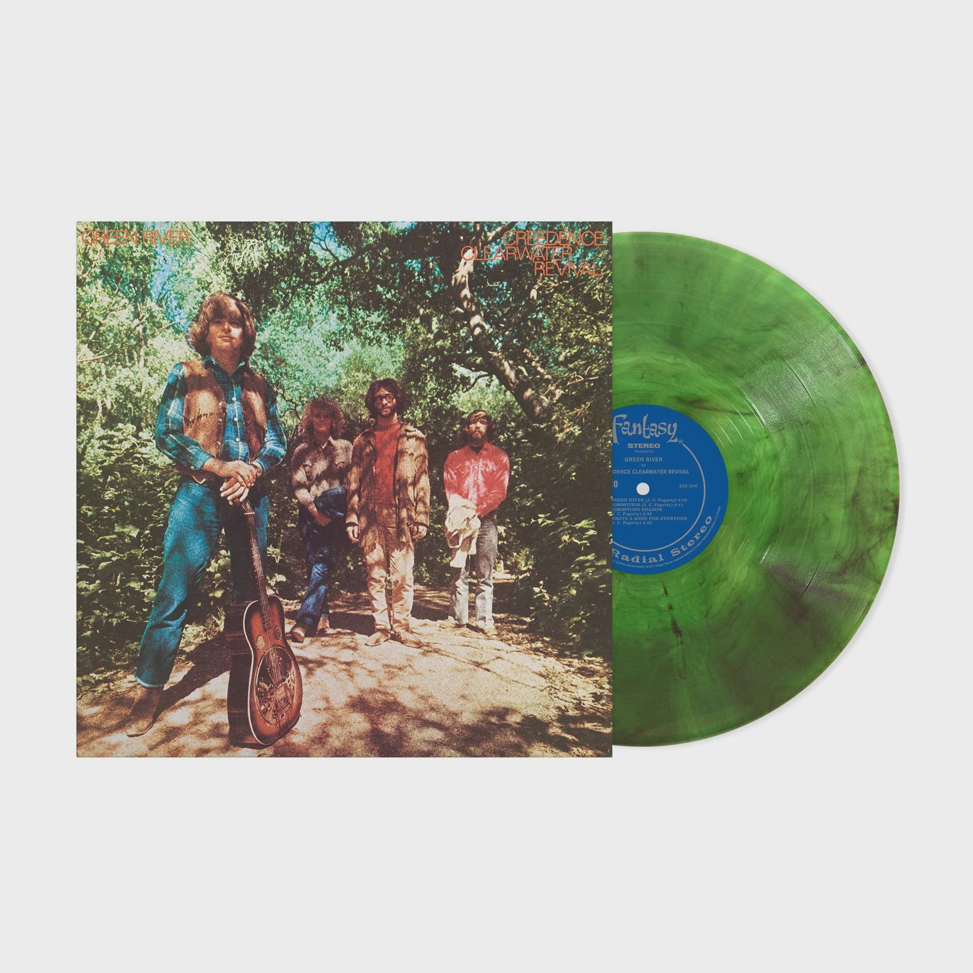 Creedence Clearwater Revival - Green River Green Smoke Coloured Vinyl LP