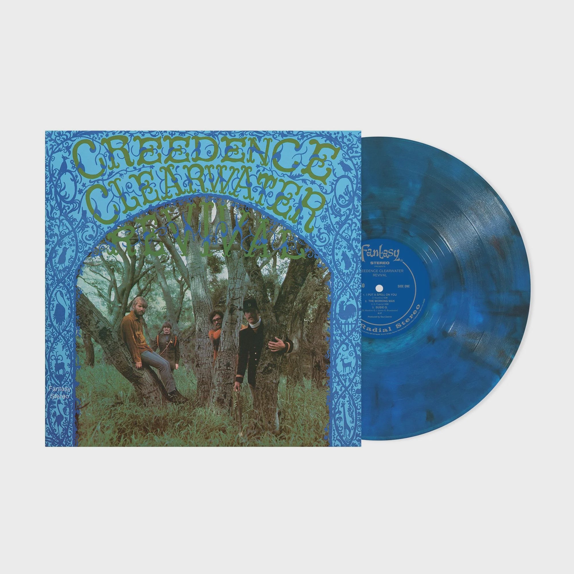 Creedence Clearwater Revival - Creedence Clearwater Revival Blue Smoke Coloured Vinyl LP