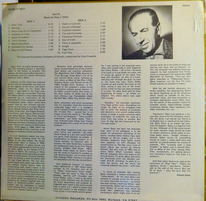 Maya  - Television Score John Salter Soundtrack Vinyl LP (Used)