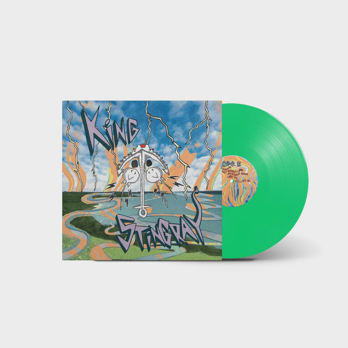 King Stingray - King Stingray Green Coloured Vinyl LP