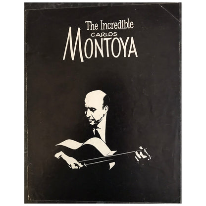 Carlos Montoya - The Incredible Carlos Montoya 1966 Australia Original Concert Tour Program