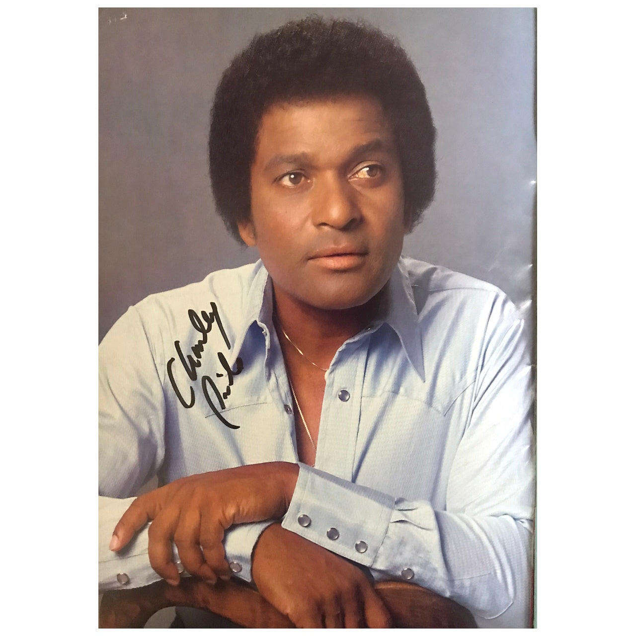 Charley Pride - 1986 Australia & New Zealand Original Concert Tour Program (Autographed) With Concert Ticket Stubs