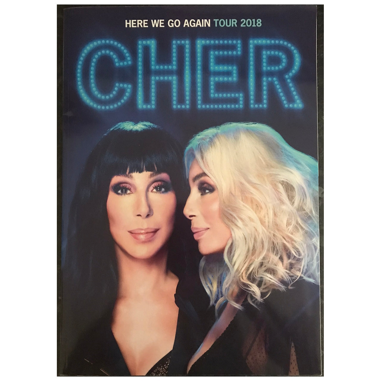 Cher - Here We Go Again 2018 Australia & New Zealand Original Concert Tour Program